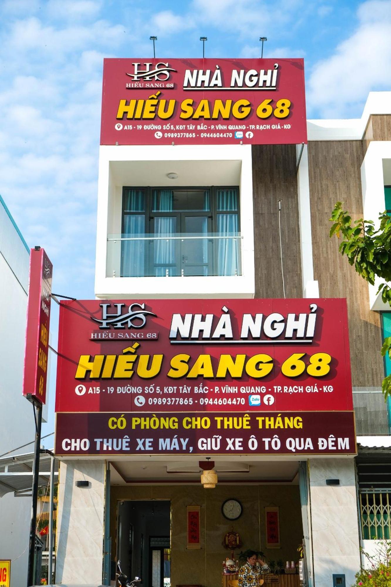 Nha Nghi Cao Cap Hieu Sang 68 Ben Tau Rach Gia Hotels エクステリア 写真